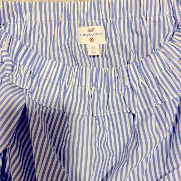 Vineyard Vines for Target Striped Off the Shoulder Top - Picture 5 of 5